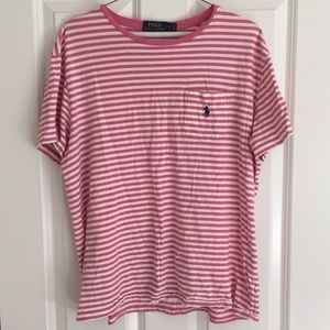 Polo Ralph Lauren Pink Striped Shirt